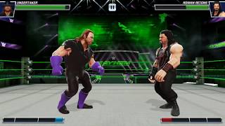 ROMAN REIGNS SPEAR | Gameplay | WWE Mayhem screenshot 5