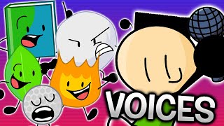 Doing BFDI Voice Impressions!
