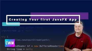 Coding Your First JavaFx App