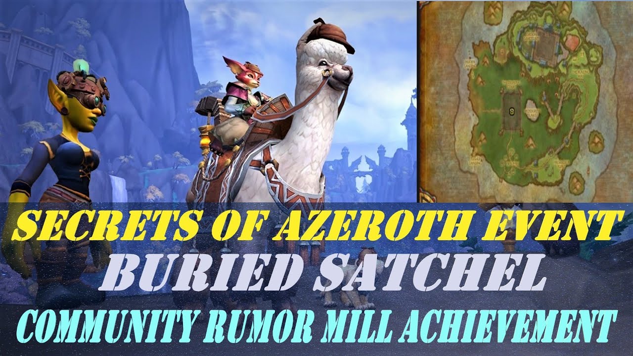 Secrets of Azeroth Event | Community Rumor Mill Achievement | Buried ...