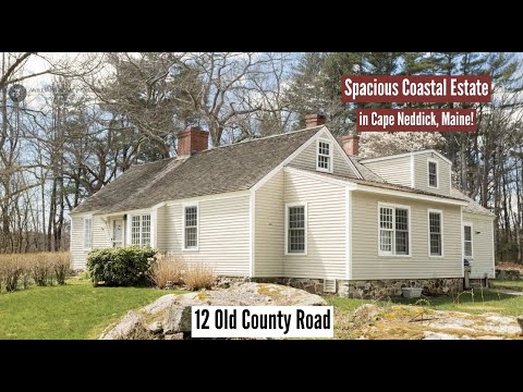 12 Old County Rd, Cape Neddick, ME home video tour