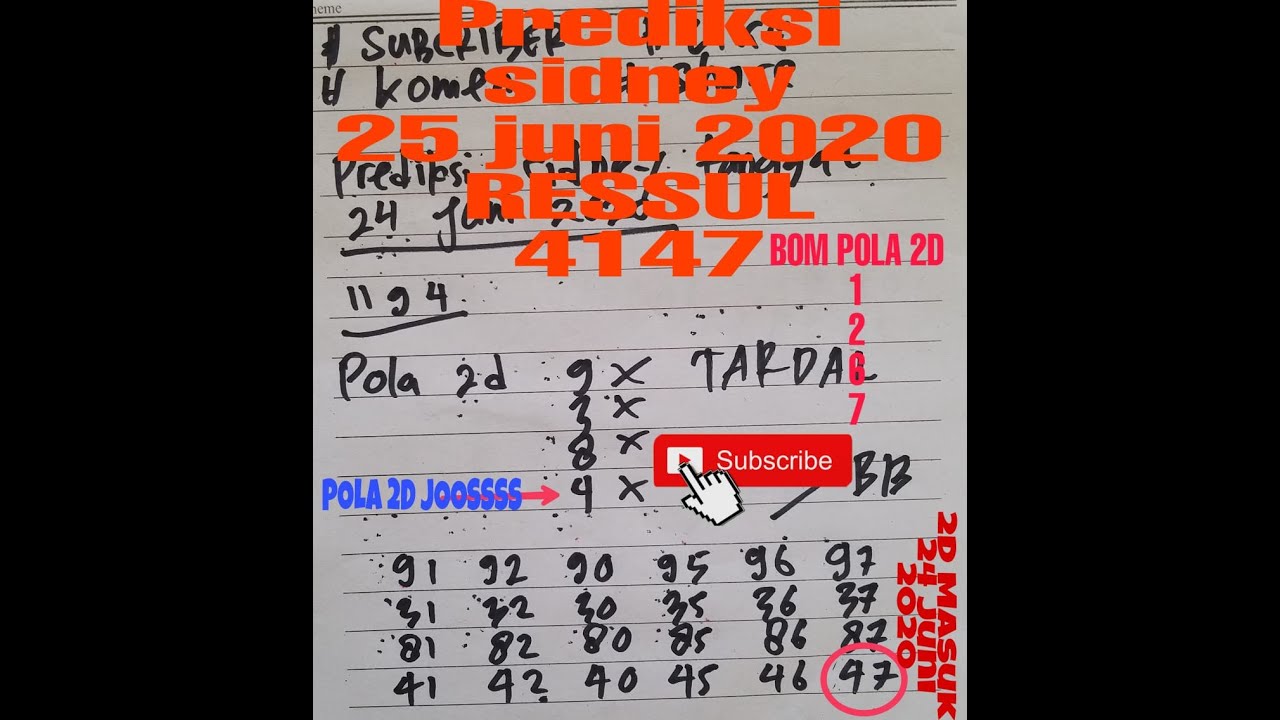 11 Prediksi sidney jp paus hari ini