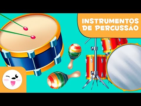 Vídeo: Quais São Os Instrumentos De Percussão