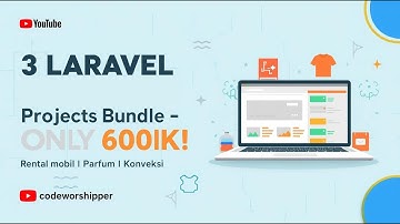 Bundle Source Code Laravel 12 Proyek Real (Rental Mobil, Toko Parfum, Konveksi) – Paling Murah!