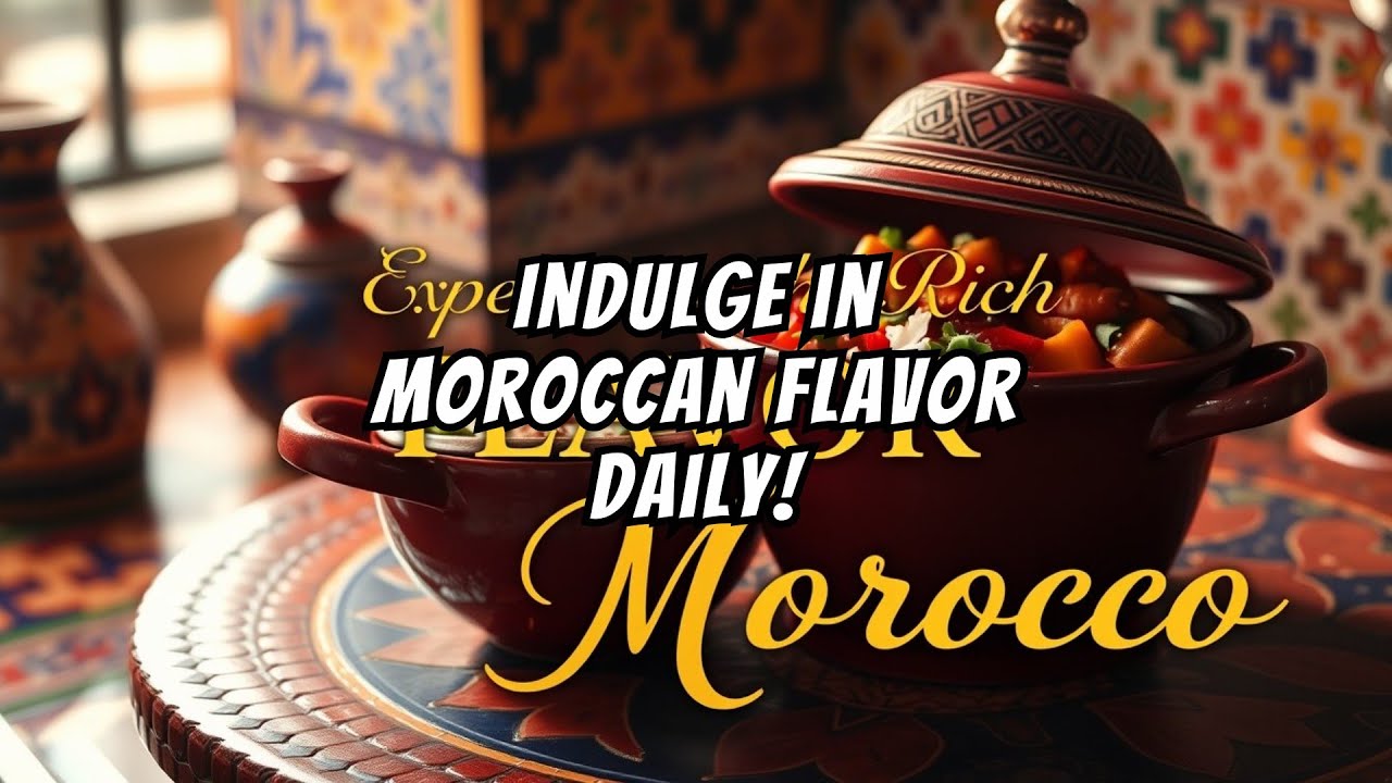 Experience the Rich FLAVOR of Morocco in Just 5 Minutes a Day