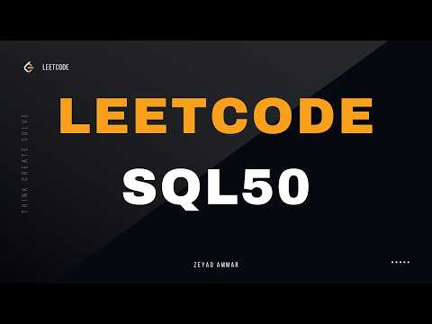 SQL 50 Study Plan LeetCode | Problem 1: Recyclable and Low Fat Products | Easy SQL Solution | Arabic