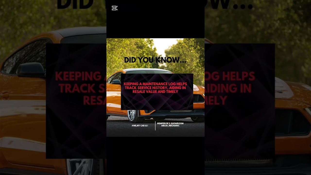is a maintenance log necessary? find out - emperor's showroom 