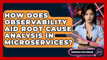How Does Observability Aid Root Cause Analysis In Microservices? - Emerging Tech Insider