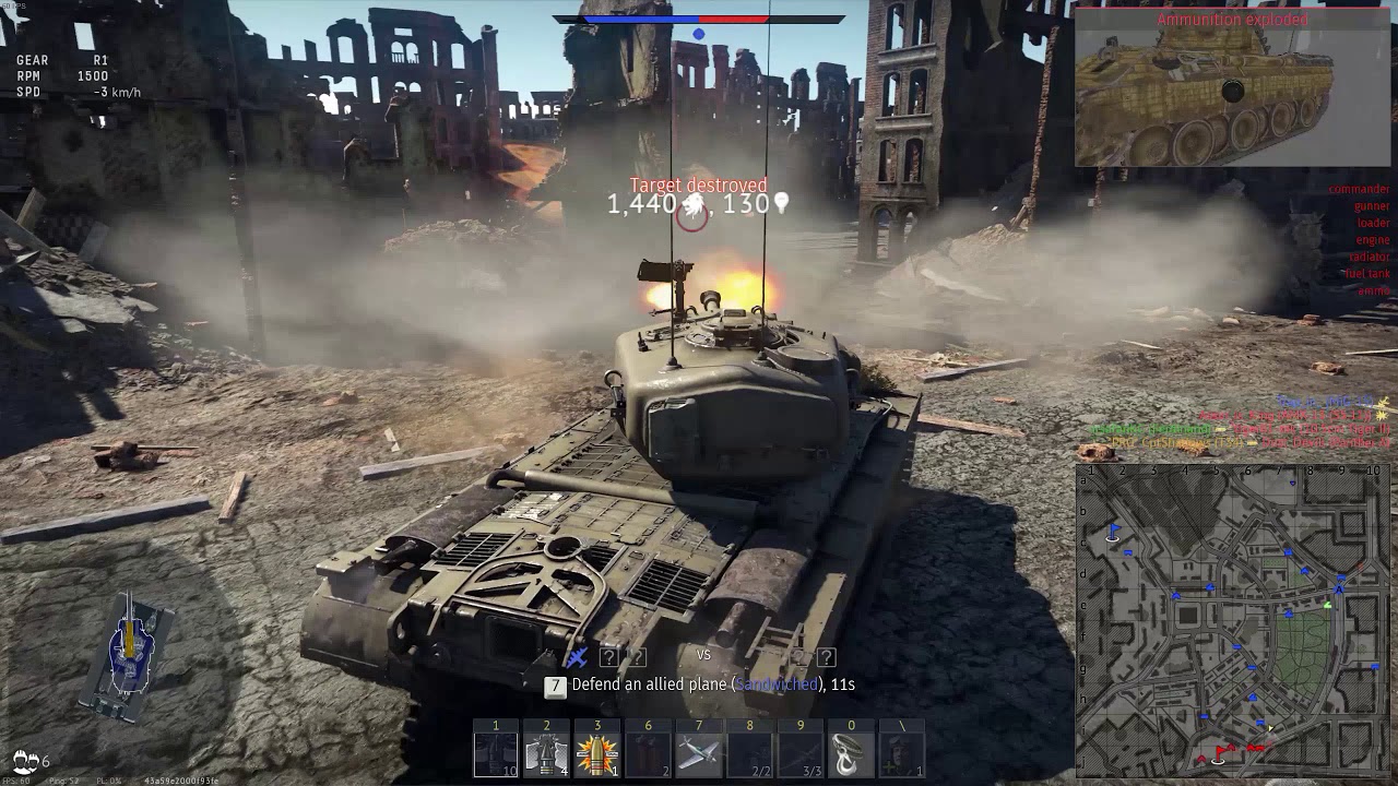 War Thunder | VERY nice ammo rack sounds!