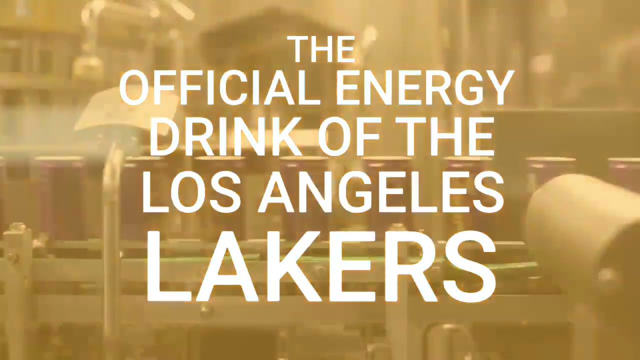 ProBaller "The Official Energy Drink of the Los Angeles Lakers"