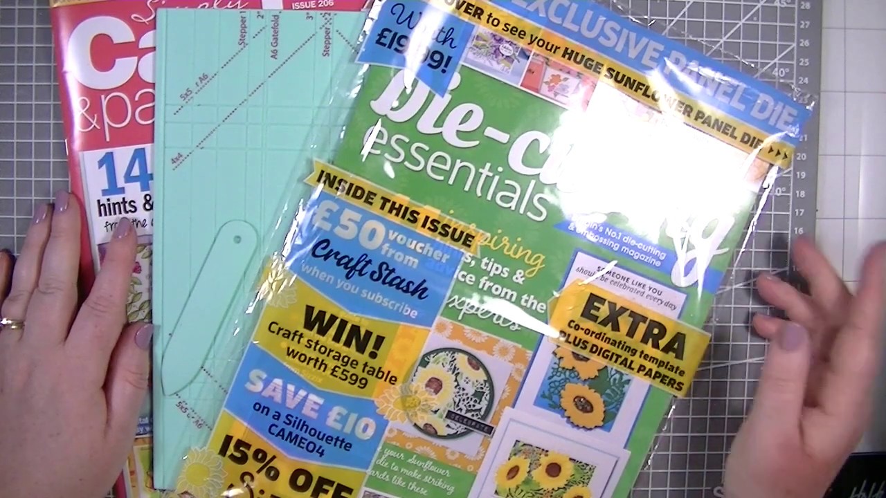 Die Cutting Essentials And Simply Cards And Papercraft magazines Not The Best I've Received