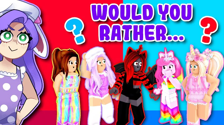 Playing WOULD YOU RATHER With iamSanna, Moody, Sun...
