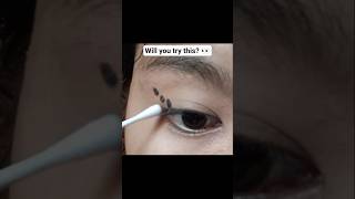 easy eye makeup tutorial ✨ #eyemakeup #shorts
