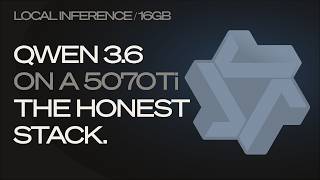 Qwen 3.6 27B on a 5070 Ti: my full local AI agent build