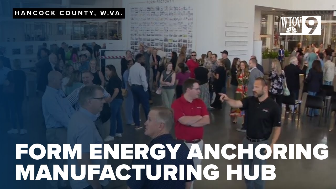 Form Energy celebrates new factory opening and trial production in Weirton