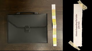Ukissim Expanding File Folder with Tabs