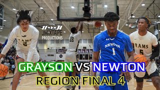 #3 in the NATION Grayson vs Newton GO AT IT in Region Final 4 Matchup