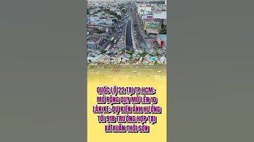 Quốc lộ 22 tại TP.HCM: Mở rộng quy mô lên 10 làn xe #guland #tintuc #tintucbds #batdongsan