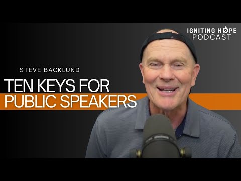 Ten Keys for Public Speakers