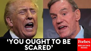 'That's Not Rule Of Law': Mark Warner Slams Trump For Not Sharing Boat Strike Intel With Senate