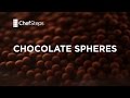 Molecular Gastronomy: Rich Chocolate Caviar