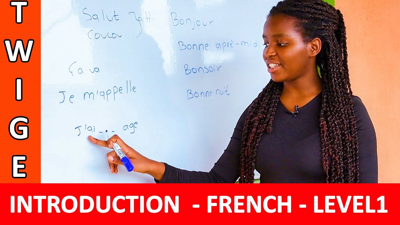 ✍️TWIGE IGIFARANSA || 😋Learn French Level 1 || GREATINGS🫡