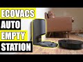 Ecovacs Auto Empty Station For Deebot T8 AIVI Robot Vacuum REVIEW
