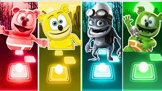 Gummy Bear EXE❤️ 🆚 Gummy Bear EXE💛 🆚 Crazy Frog🩵 🆚 Gummy Bear Song💚🎶 Tiles Hop EDM Rush. screenshot 5