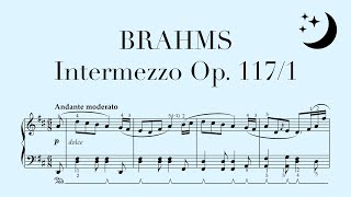 Brahms Intermezzo Op. 117 no. 1 - Easy Arrangement