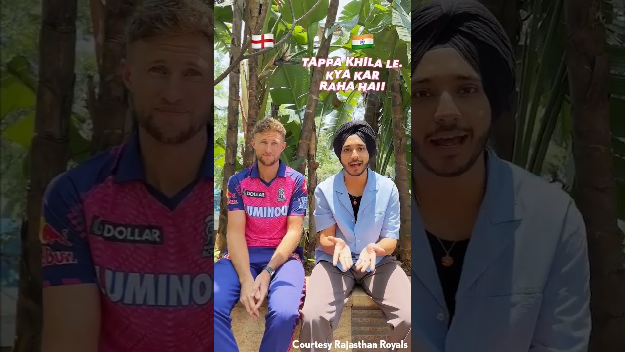 Wait till the end 😅 📹 courtesy @rajasthanroyals #IPL2023