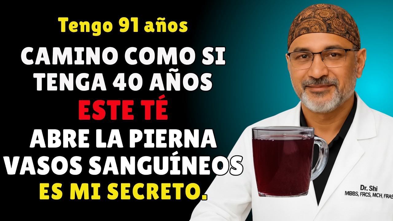 Más de 60: 3 tés para reconstruir músculo y caminar fuerte como a los 40 | Salud de mayores