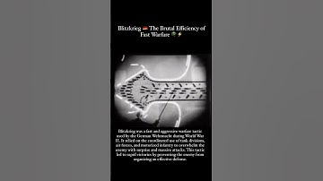 Blitzkrieg 🇩🇪 The Brutal Efficiency of Fast Warfare 🪖💥