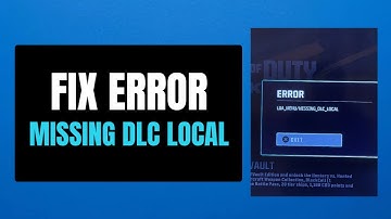 Fix Call of duty black Ops Not working? ERROR LUA MENU/MISSING_DLC_LOCAL