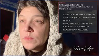 Binders, data and no wikipedia | Sabrina Wallace