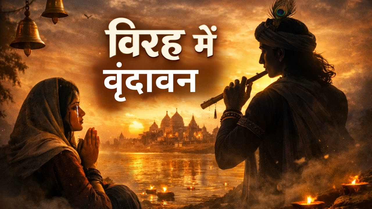 विरह में वृंदावन | Heart Touching Krishna Bhajan | Soulful Devotional Song