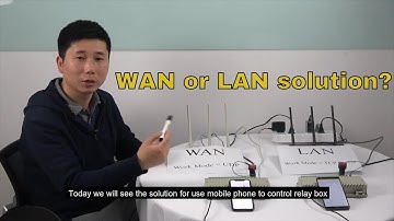 [Automation Module Project DIY] relay control by phone solutions