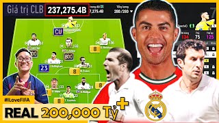 Hold 200,000 Billion I Love Upgrade Real Madrid's Squad EXTREMELY STRONG With Cristiano Ronaldo C...