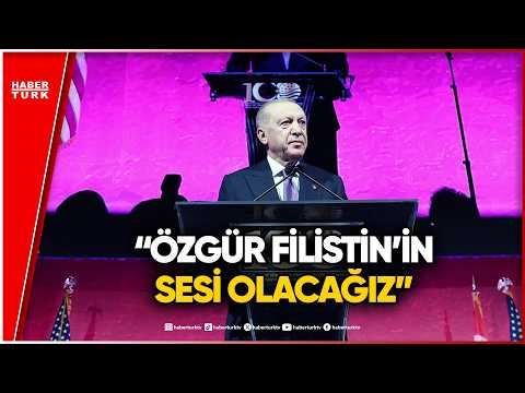 Historic Call by President Erdoğan at the UN: "Pressure Must Be Put on Israel"