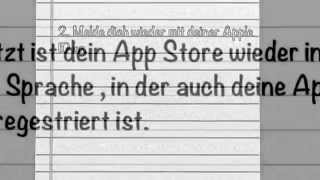 App Store In Eine Andere Sprache Einstellen Yolodead Lp