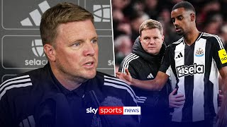 I Want Players Who Really Want To Play For Newcastle Eddie Howe On Alexander Isaks Future