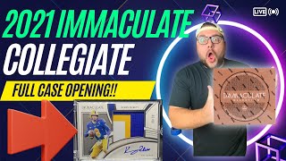 Panini Immaculate 2022 Panini Immaculate Collegiate 2022 FULL CASE Hobby Box Opening