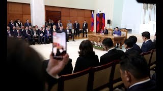 Заявления Для Прессы По Итогам Российско-Монгольских Переговоров