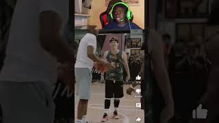 Zion just wasn’t having it 😂😂#shorts #usa #basketball #nba #reaction #america #nba2k22 #tiktok