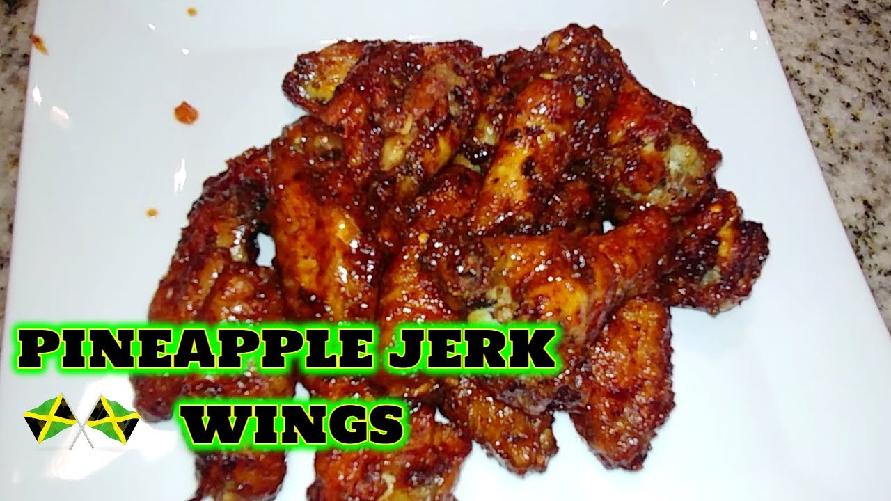 🇯🇲Pineapple Jerk Chicken Wings Easy Chicken Wing Recipes🇯🇲 YouTube