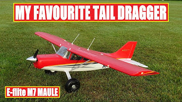 MY FAVOURITE TAIL DRAGGER E-flite M7 MAULE