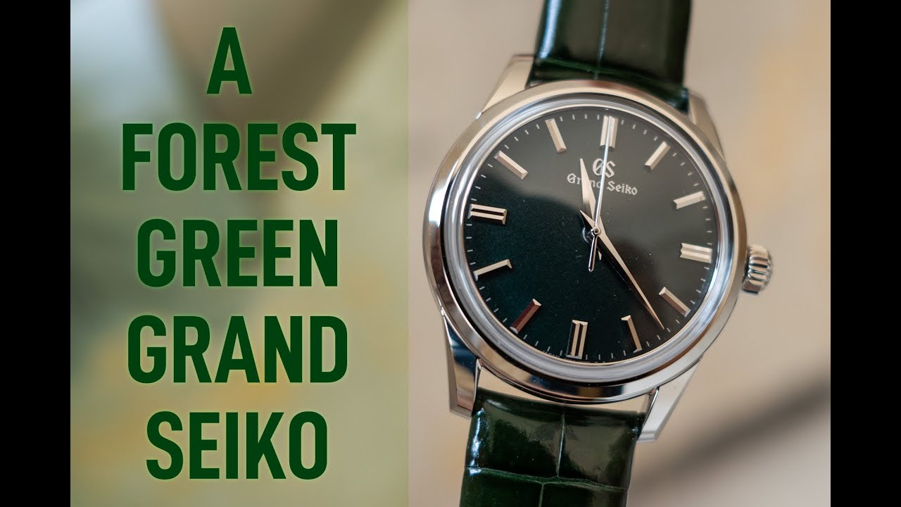 A Forest Green Grand Seiko - YouTube