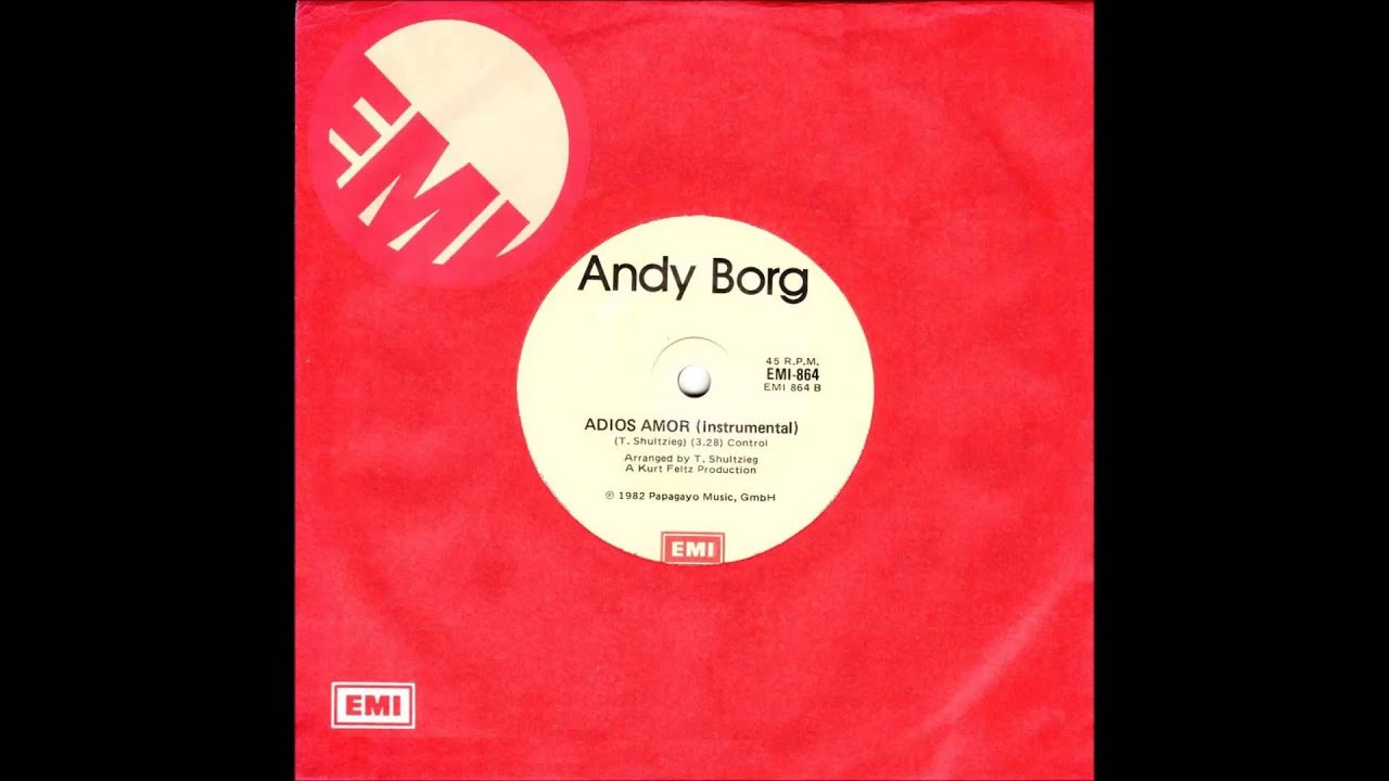 Andy Borg - Adios Amor (Instrumental) acordes
