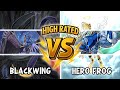 Blackwing vs Hero frog | High Rated | Edison Format | Dueling Book