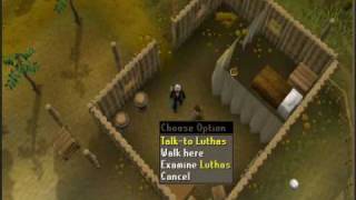 Runescape - Quest walkthrough - Pirates Treasure with commentary