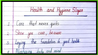 health and hygiene slogan/health and hygiene par nare/nare/slogan